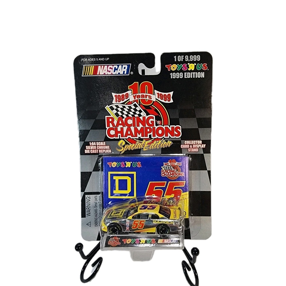 Racing Champions 1/64  diecast #55 Nascar Kenny Wallace 1999 Toys R Us pack NIP
